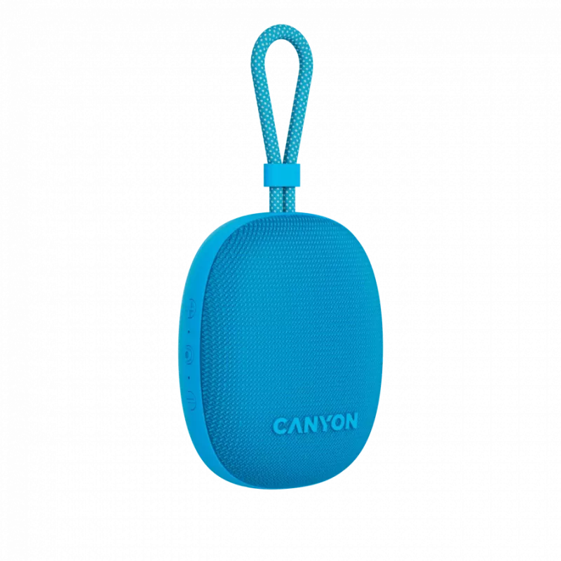 Canyon OnMove 12 - Altavoz portátil Bluetooth v5.3 - 5W - TWS - IPX7 - 12 horas - carga USB-C