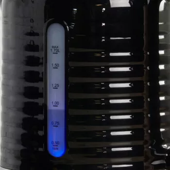 Hervidor eléctrico Petra 1,7 l 3 kW Negro