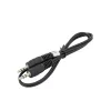 Cable de audio SBOX 3.5 mm conector macho a conector macho 0,5 m negro