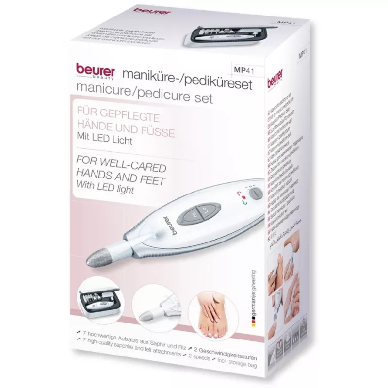 Beurer MP 41 Set plata, blanco