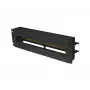 Lanberg AK-VDP103-B panel de distribución de tensión de 19 pulgadas 3U con carril DIN TS-35, negro