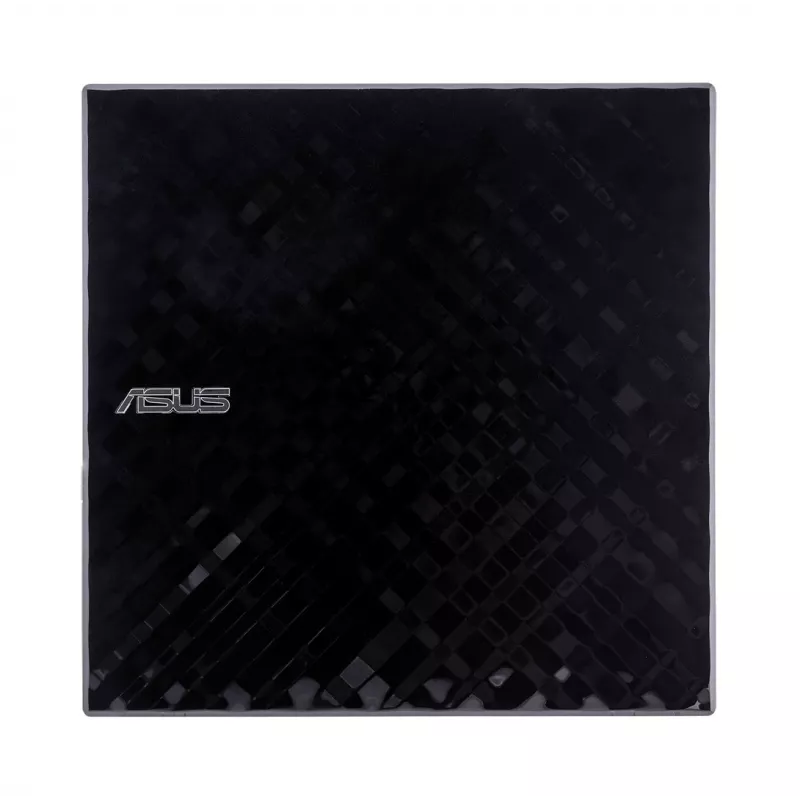 Unidad óptica externa DVD±RW ASUS SDRW-08D2S-U Lite, USB 2.0, negra, 24x CD / 8x DVD, 142×142×20 mm