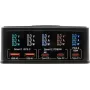 Cargador multipuerto Exsys EX-1106 160W, negro, varios puertos de salida USB