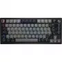 Teclado gaming inalámbrico Corsair K65 Plus Wireless 75% RGB, MLX Red - Negro, gris