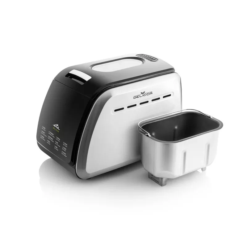 ETA | Máquina de pan | Delicca II ETA714990030 | Potencia 850 W | Programas 12 | Pantalla Sí | Negro/acero inoxidable
