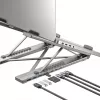 SOPORTE AJUSTABLE PARA PORTÁTIL UNITEK + HUB