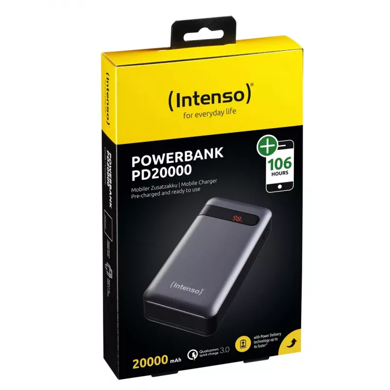Batería externa portátil Intenso PD20000 20000 mAh