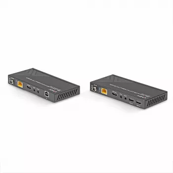 Extensor KVM Lindy 150m Cat.6 HDMI 4K60, USB 2.0 e IR HDBaseT