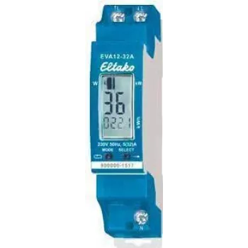 ELTAKO EVA12-32A corriente máxima 32 A indicador de consumo de energía (28032411)