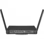 Router de sobremesa MikroTik hAP ac³ dualband Wi‑Fi 5, Qualcomm IPQ4019 719 MHz, 5x Gigabit RJ‑45, 1x USB, PoE, 2 antenas externas, negro