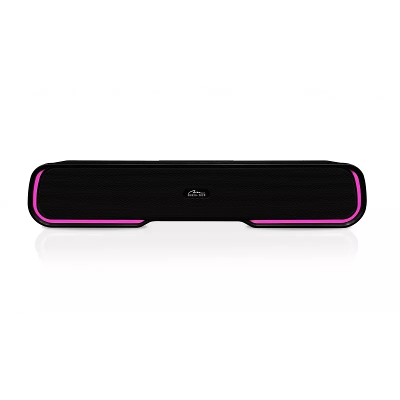 Altavoz MEDIA‑TECH Phantom MT3180 barra de sonido 450W RMS, 80W con batería, Bluetooth, con cable e inalámbrico, negro