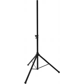 Soporte para altavoz Omnitronic M-3 altura ajustable hasta 1,5 m, base de trípode, negro