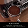 Cafetera espresso Ninja ES701EU – café/espresso semiautomática, molinillo integrado, depósito de agua 2 l, 1650 W, 25 ajustes de molienda, jarra de leche, bomba de 14 bares