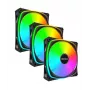 MONTECH AX120 PRO negro 120mm ARGB pack de 3