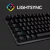 Teclado gaming Logitech G512, Negro, Con cable, Distribución suiza, 920-009347