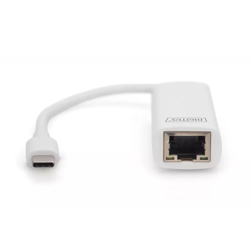 Adaptador Digitus DN-3024 USB 3.0 20 cm 1x USB-C a 1x RJ45 apantallado