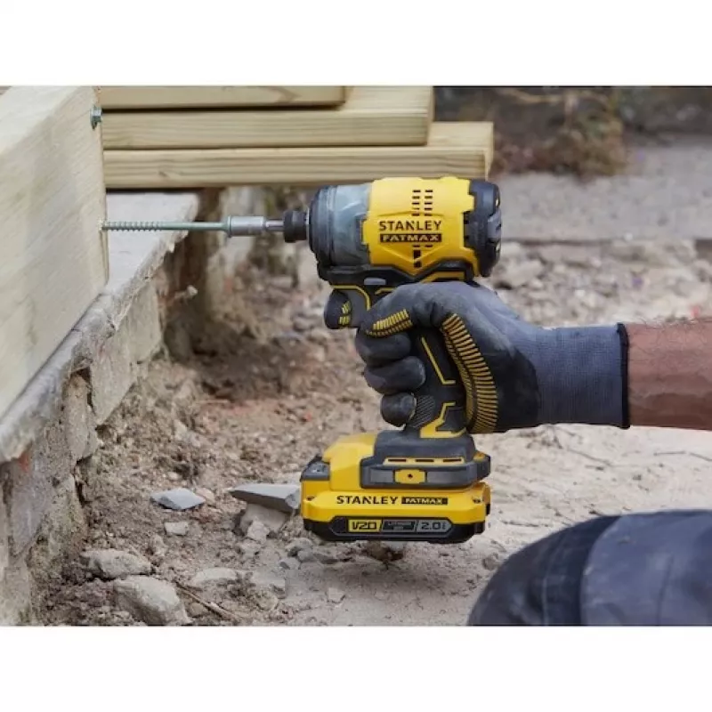 Stanley SFMCF820D2K atornillador de impacto 2900 rpm negro, amarillo