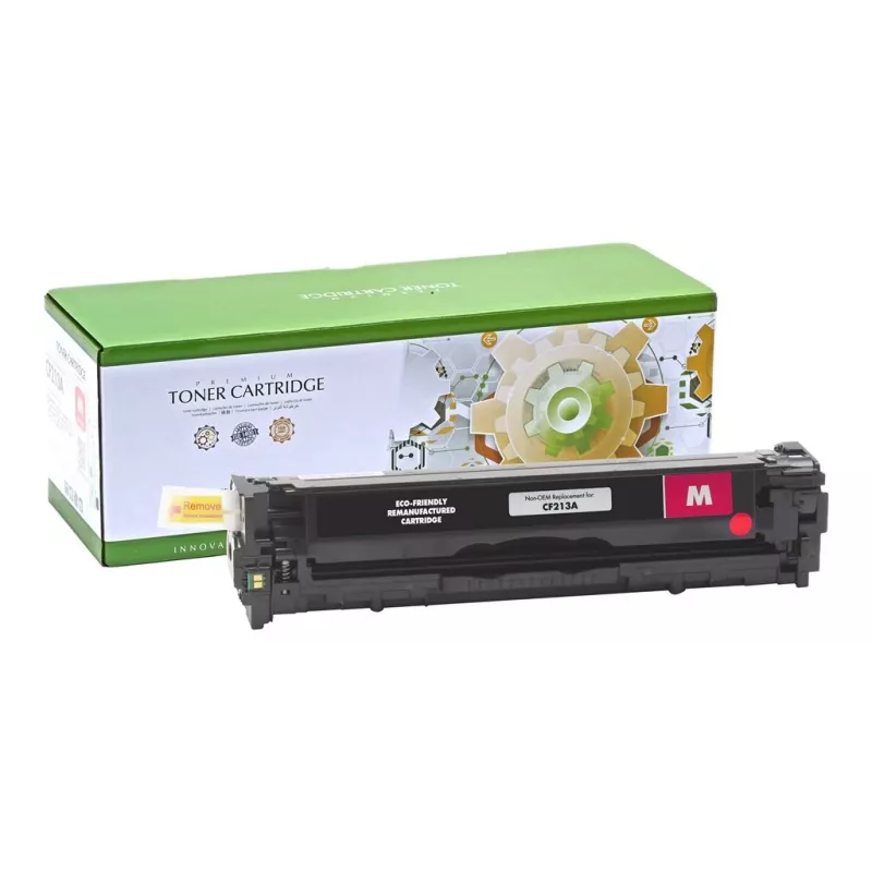 Cartucho de tóner STATIC compatible con HP CE273A/CE343A/CE743A magenta remanufacturado 7.500 páginas