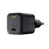 Cargador para dispositivos móviles Green Cell CHARGC06, USB-C 33W, Quick Charge 3.0, entrada AC 100–240V, negro