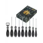 Juego de destornilladores Wiha 46544 — 9 uds. SoftFinish Limited Edition, mangos aislados