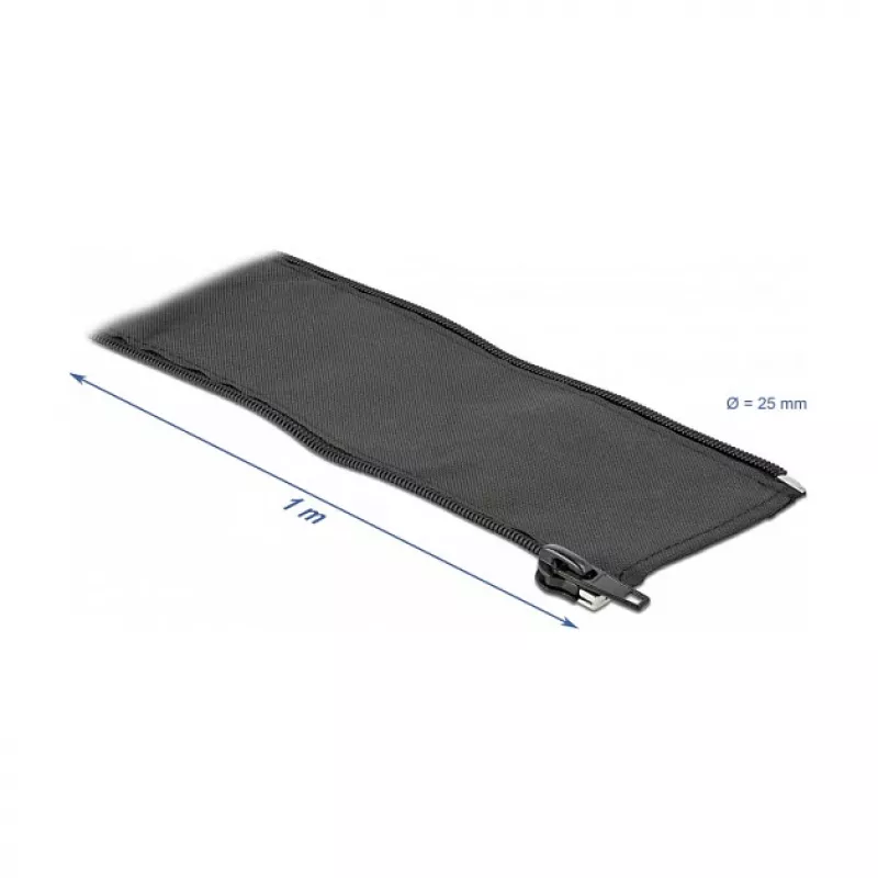 Tubo para cables DeLOCK 19217 negro