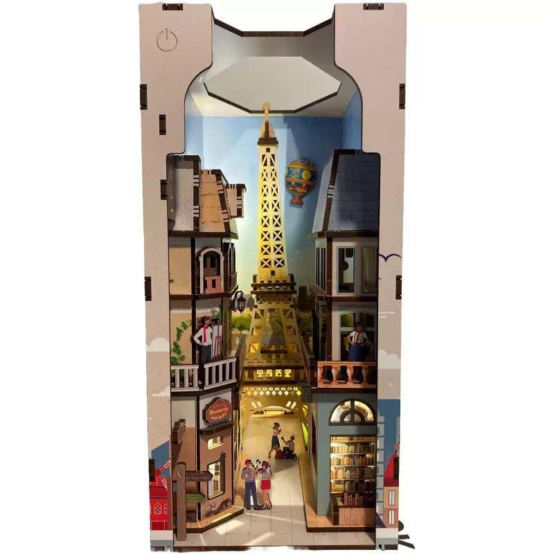 Set de manualidades REVELL Tiny Adventures «París» — Modelo en miniatura de papel, hobby creativo