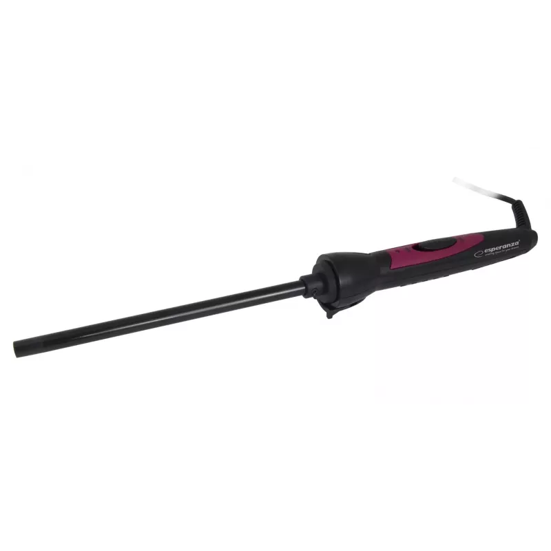 Moldeador de pelo Esperanza EBL014 recubrimiento cerámico, 25 W, máx. 180 °C, cable 1,8 m, negro