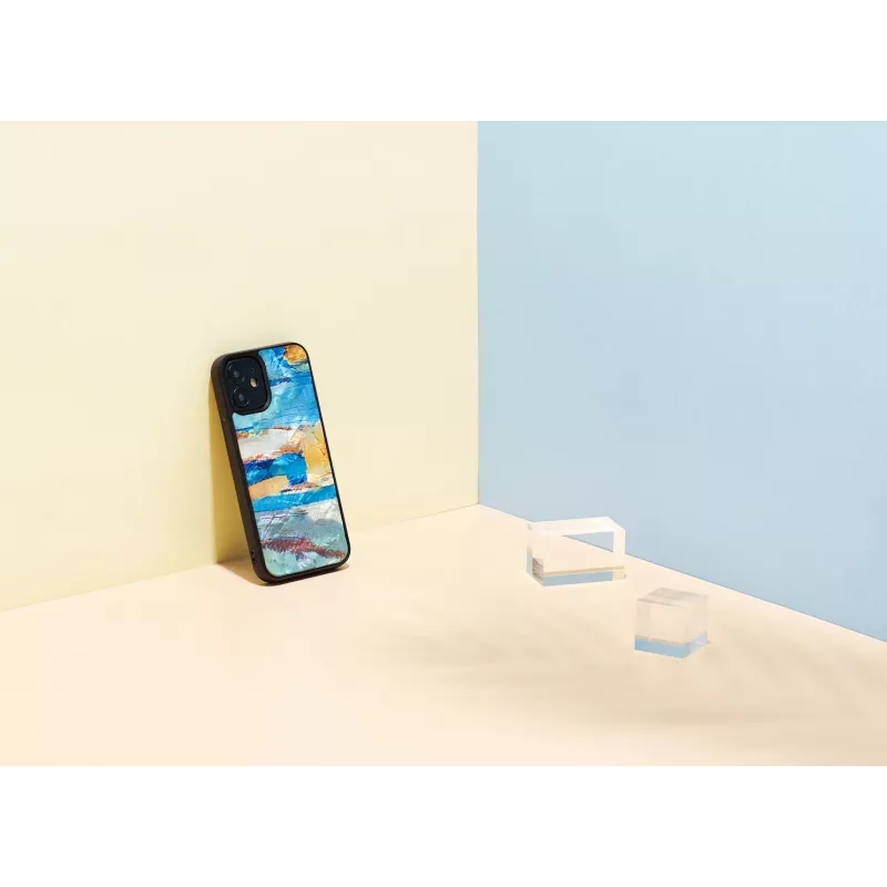 Funda protectora iKins para Apple iPhone 12 mini — azul cielo