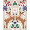 Set de pintura Ravensburger CreArt – Ciervo navideño (set de pintura creativo)