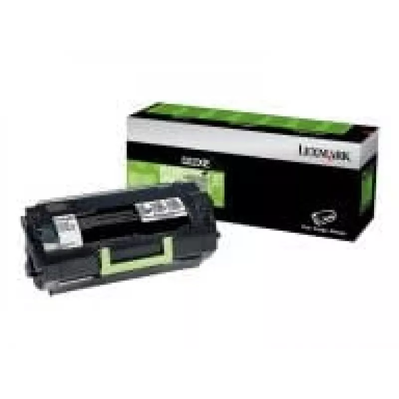 Cartucho de tóner Lexmark 522X 1 ud. Original Negro