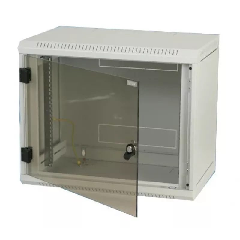 Rack de pared Triton Delta B4S 19 pulgadas montaje en pared 6U/400 puerta de cristal