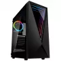 Caja torre Kolink VOID RGB negra con ventilador LED, ventana y filtro antipolvo PC E