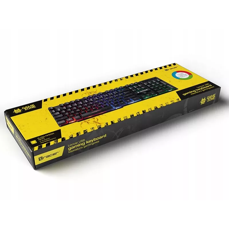 Teclado Tracer TRAKLA46651 Gaming USB Negro