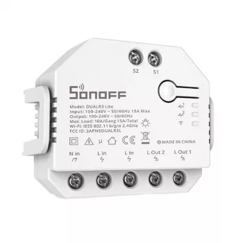Interruptor inteligente Sonoff Dual R3 Lite