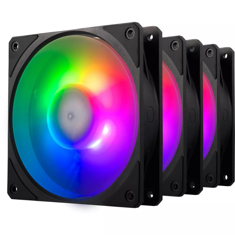 Set de 3 ventiladores COOLER MASTER Mobius 120P ARGB