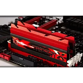 G.Skill TridentX Series - DDR3 - 16 GB : 2 X 8 GB - DIMM 240-PIN - 2400 MHz / PC3-19200 - CL10 - 1.65 V - sin búfer - non-ECC (F3-2400C10D-16GTX)