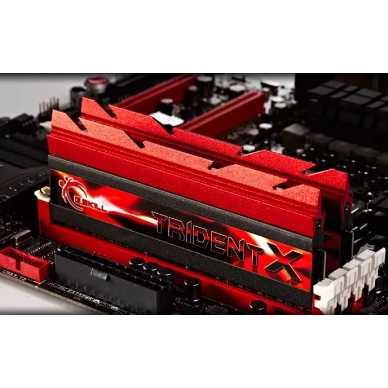 G.Skill TridentX F3-2400C10D-16GTX kit de memoria RAM DDR3, 16 GB (2x8 GB), 2400 MHz (PC3-19200), CL10, Intel XMP