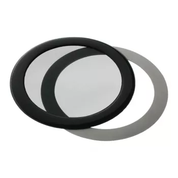 Filtro antipolvo DEMCiflex DF0015 para caja de ordenador, redondo 109 mm (negro)