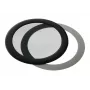 DEMCiflex DF0015 filtro antipolvo, 92 mm, redondo, negro/negro