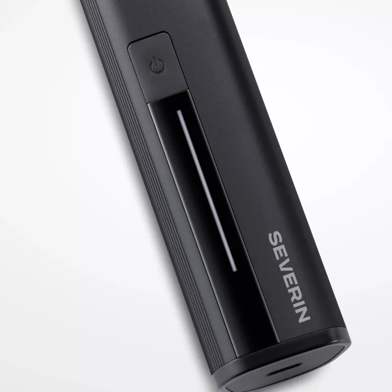 Afeitadora y recortadora Severin HS 0710 — recargable, afeitado en húmedo y en seco, negra