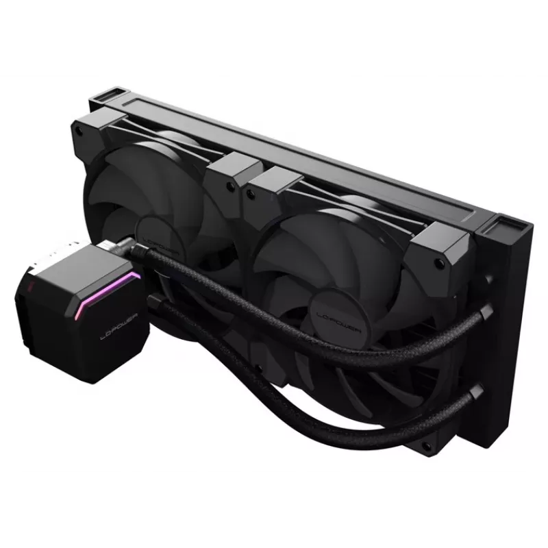Refrigeración líquida todo en uno LC-Power LC-CC-240-B 12 cm Negra