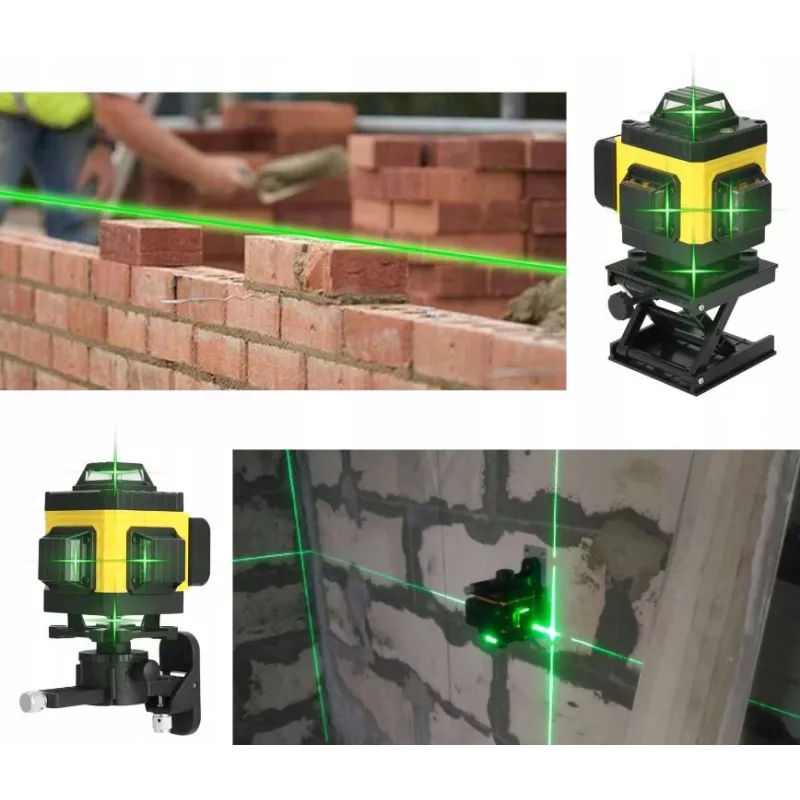 Láser de líneas cruzadas 4D