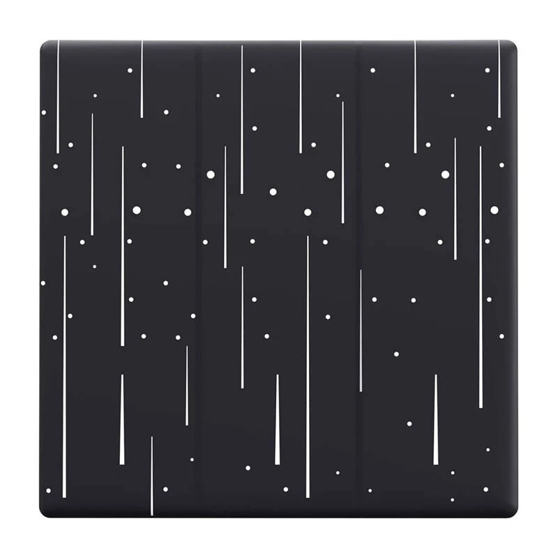 Cubierta decorativa para interruptor táctil Sonoff T5-3C-86 — estampado de estrellas, placa de pared