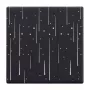 Cubierta decorativa para interruptor táctil Sonoff T5-3C-86 — estampado de estrellas, placa de pared