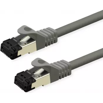 VALUE Cable de parcheo S/FTP PiMF Cat.8.1 LSOH cable flexible gris 3 m - PIMF - SFTP