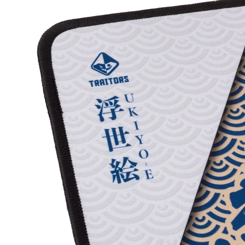 Alfombrilla de ratón Traitors UKIYO-E Speed (TRDUKI35M) — superficie de baja fricción, alfombrilla gaming rectangular