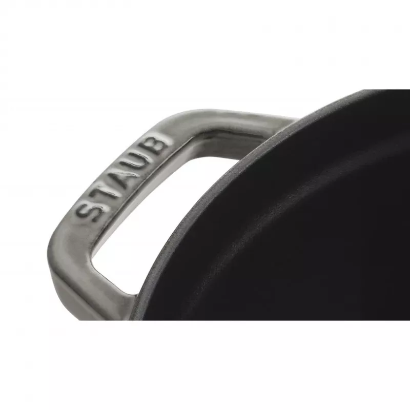 Cocotte Staub 20 cm gris hierro fundido