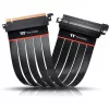 Thermaltake AC-058-CO1OTN-C1 cable alargador riser PCIe 4.0 x16, 0,3 m, negro