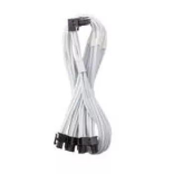Cable de conexión CableMod C-Series Pro variante A 90° 16 pines a 4×8 pines PCIe, blanco