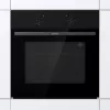 Horno Gorenje | BO6615E01B | 60 L | Eléctrico | EnamelClean | Teclas pulsables basculantes | Altura 59,5 cm | Anchura 59,5 cm | Negro